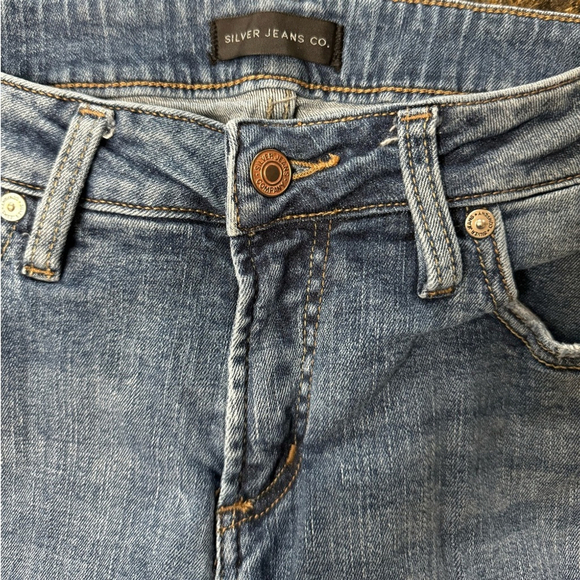 Silver Jeans Boyfriend Fit Medium Wash Jeans - Size 29 - Picture 8 of 12